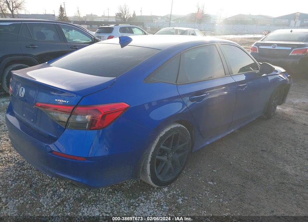 2023 HONDA CIVIC SPORT VIN: 2HGFE2F51PH503988
