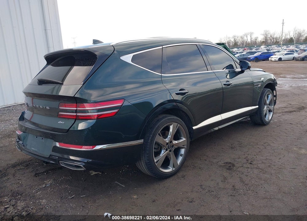 2022 GENESIS GV80 2.5T AWD VIN: KMUHBDSB9NU095867