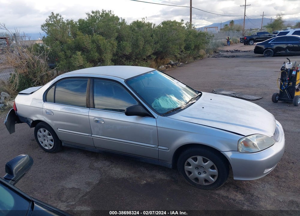 1999 HONDA CIVIC VALUE PACKAGE VIN: 2HGEJ6619XH588364