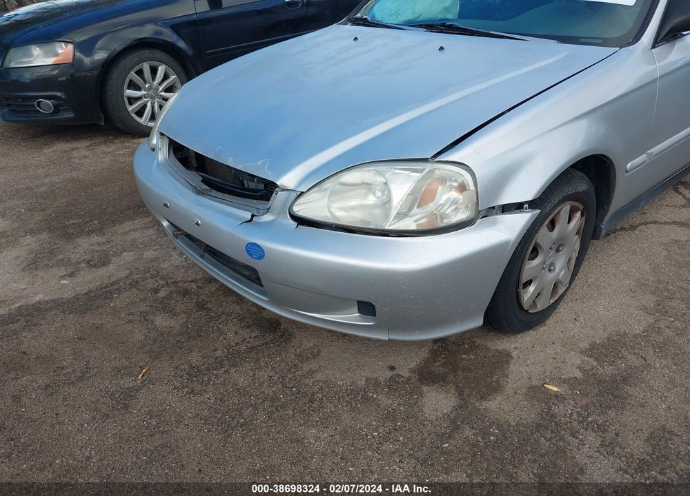 1999 HONDA CIVIC VALUE PACKAGE VIN: 2HGEJ6619XH588364