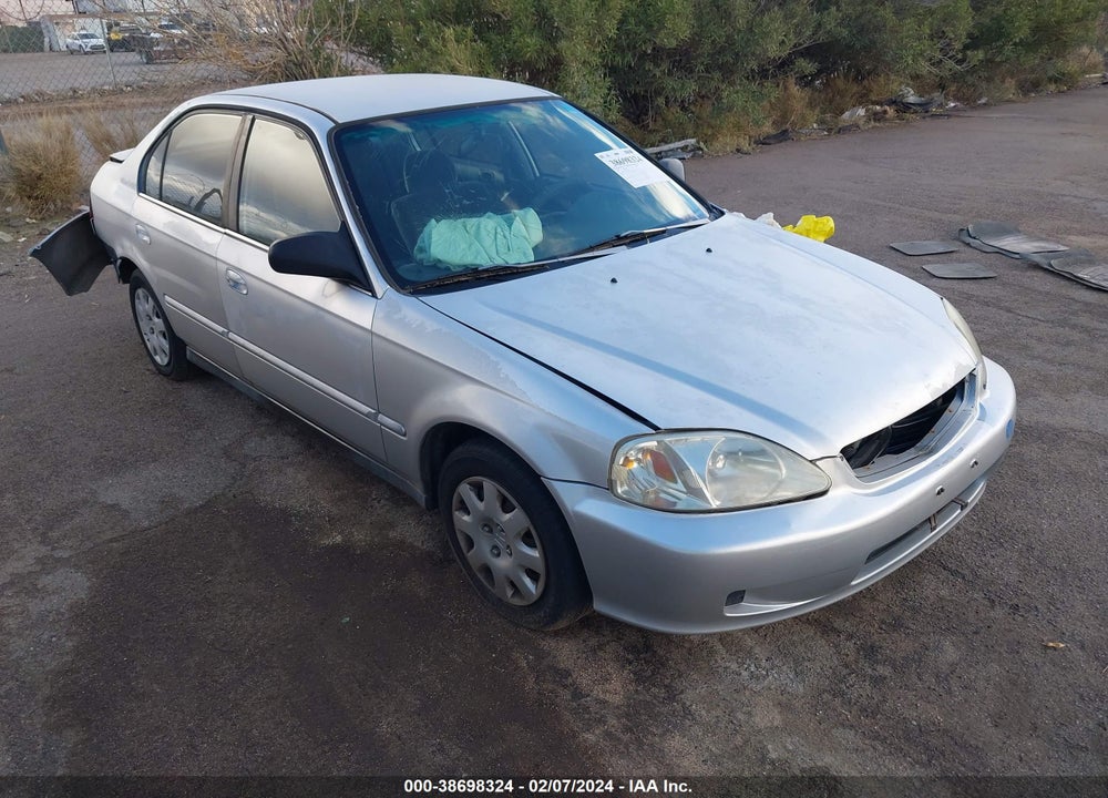 1999 HONDA CIVIC VALUE PACKAGE VIN: 2HGEJ6619XH588364