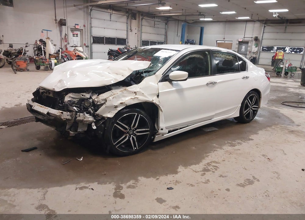 2017 HONDA ACCORD SPORT VIN: 1HGCR2F53HA220791