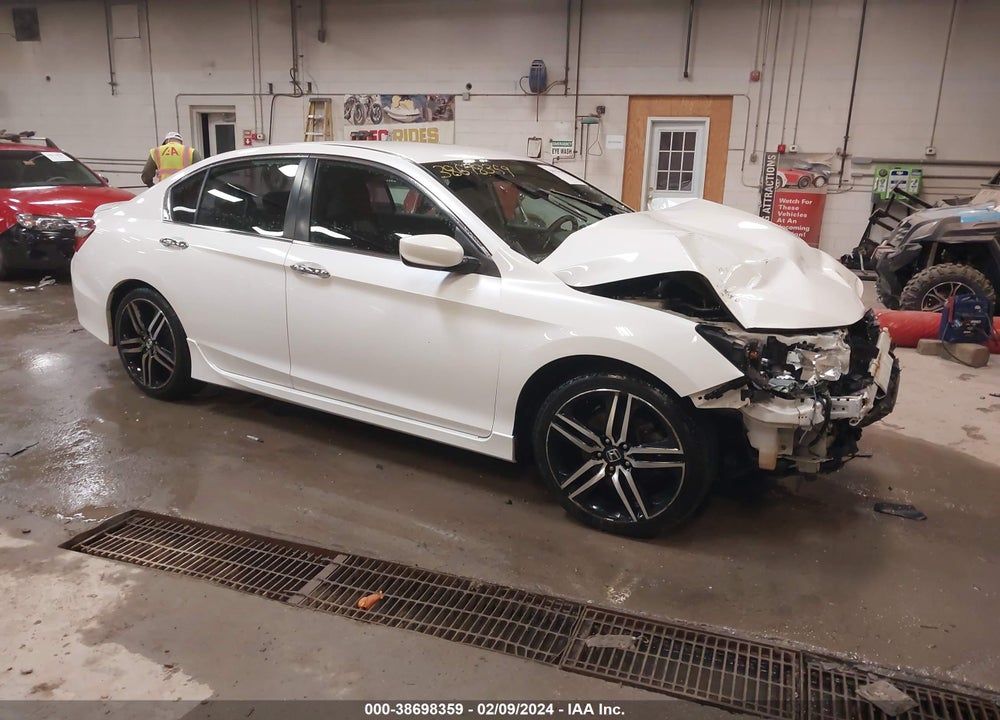 2017 HONDA ACCORD SPORT VIN: 1HGCR2F53HA220791