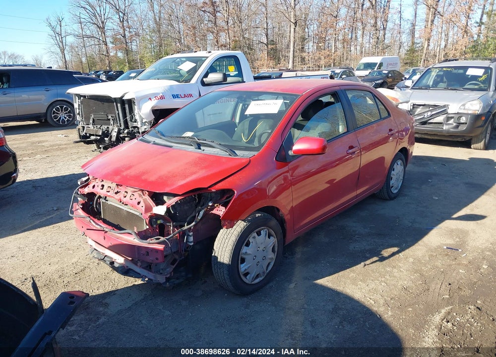 2011 TOYOTA YARIS VIN: JTDBT4K39B1398384