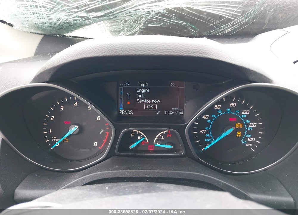 2014 FORD ESCAPE TITANIUM VIN: 1FMCU9J99EUC34183