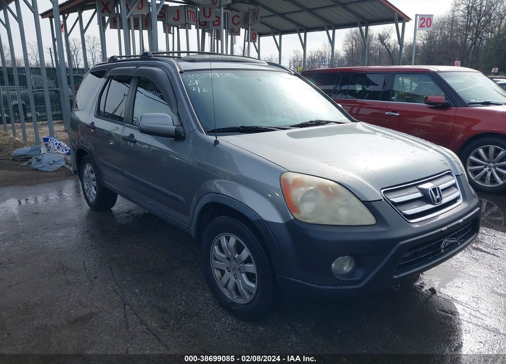 2005 HONDA CR-V EX VIN: SHSRD78805U332438