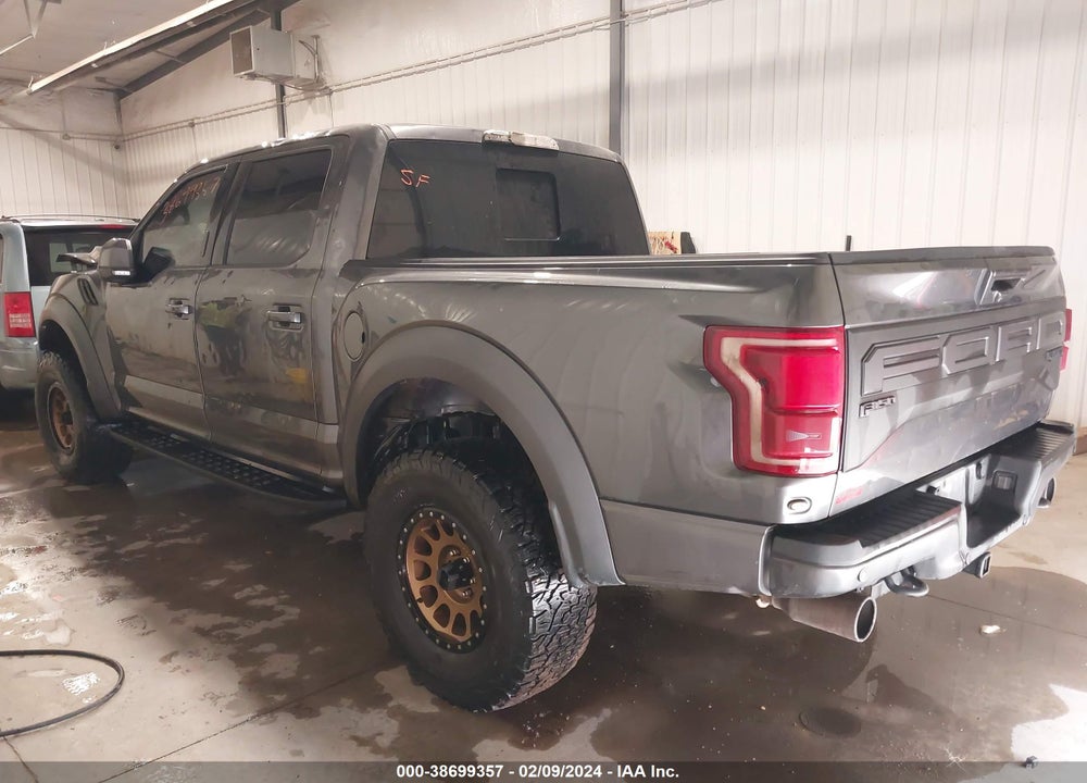 2019 FORD F-150 RAPTOR VIN: 1FTFW1RG2KFB46026