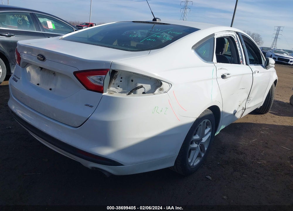 2015 FORD FUSION SE VIN: 1FA6P0H7XF5108554