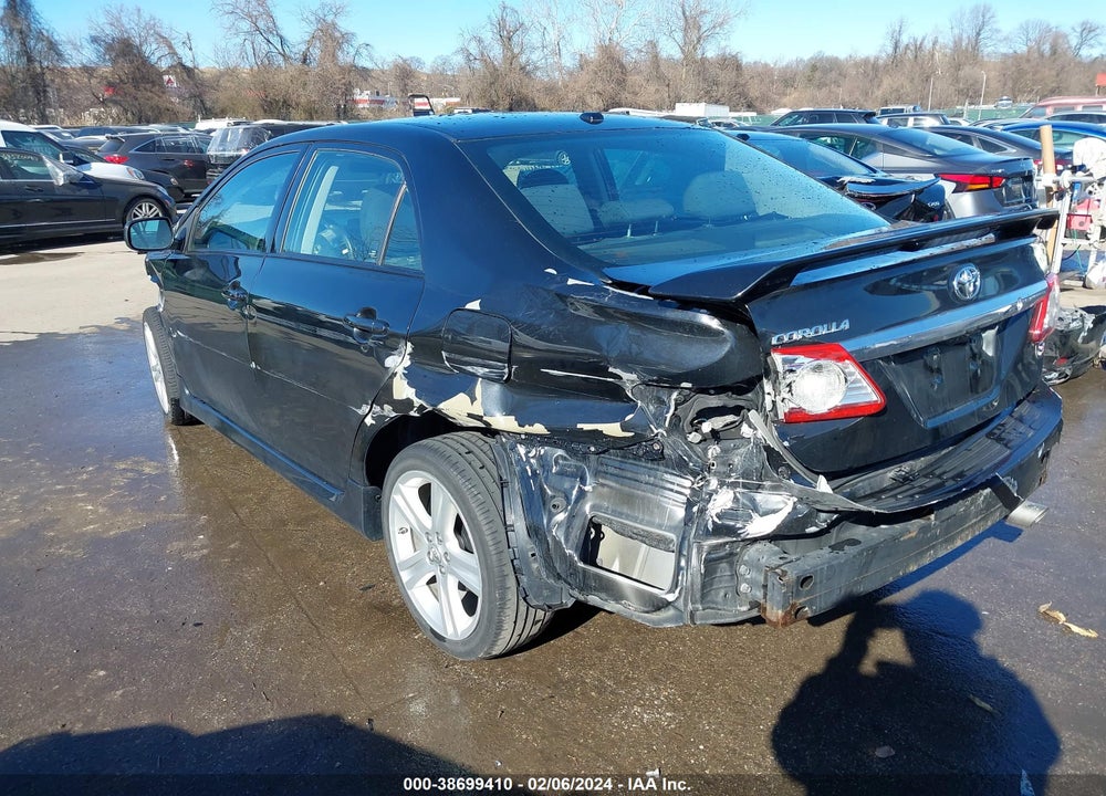2013 TOYOTA COROLLA S VIN: 2T1BU4EE2DC007097
