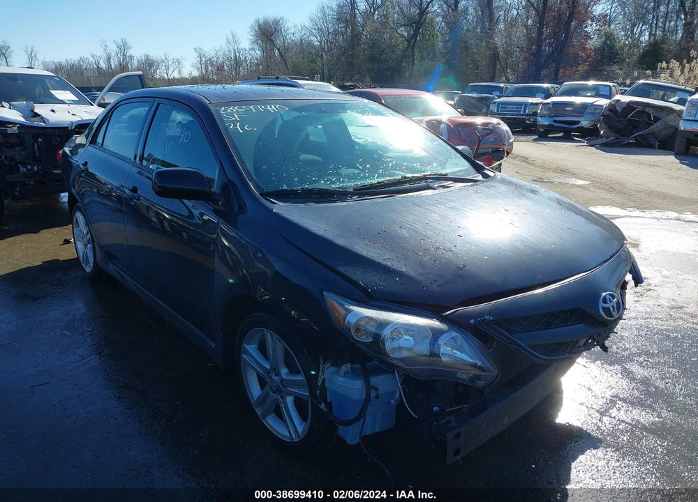 2013 TOYOTA COROLLA S VIN: 2T1BU4EE2DC007097