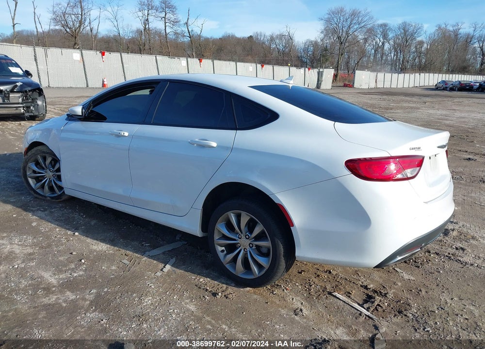 2016 CHRYSLER 200 S VIN: 1C3CCCBB0GN113727