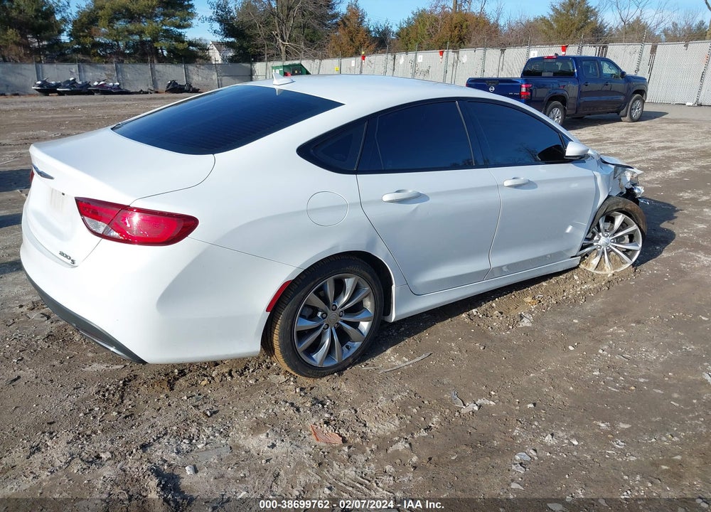 2016 CHRYSLER 200 S VIN: 1C3CCCBB0GN113727