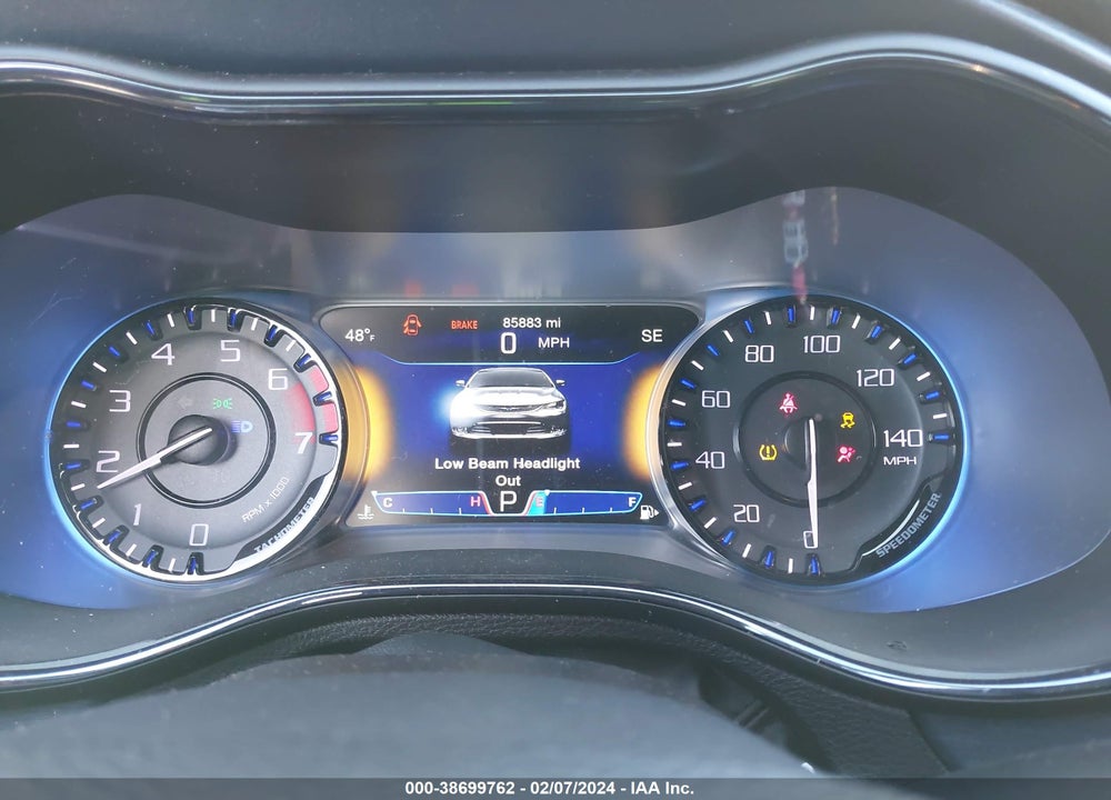 2016 CHRYSLER 200 S VIN: 1C3CCCBB0GN113727