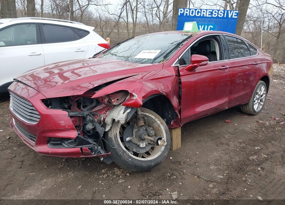 2013 FORD FUSION TITANIUM VIN: 3FA6P0K95DR278289