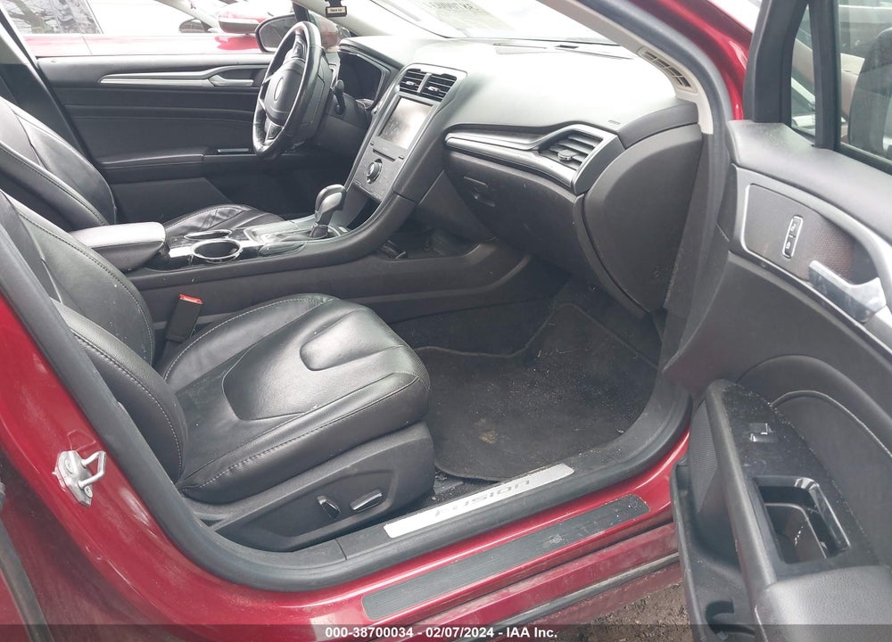 2013 FORD FUSION TITANIUM VIN: 3FA6P0K95DR278289