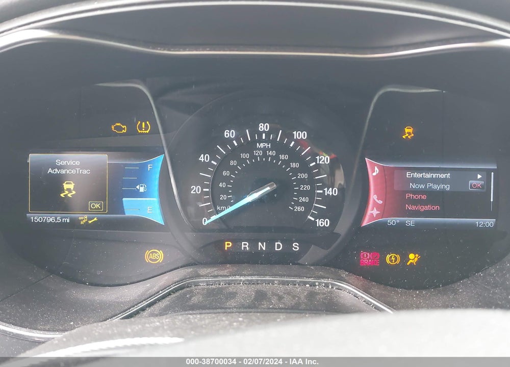 2013 FORD FUSION TITANIUM VIN: 3FA6P0K95DR278289