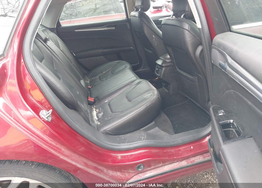 2013 FORD FUSION TITANIUM VIN: 3FA6P0K95DR278289