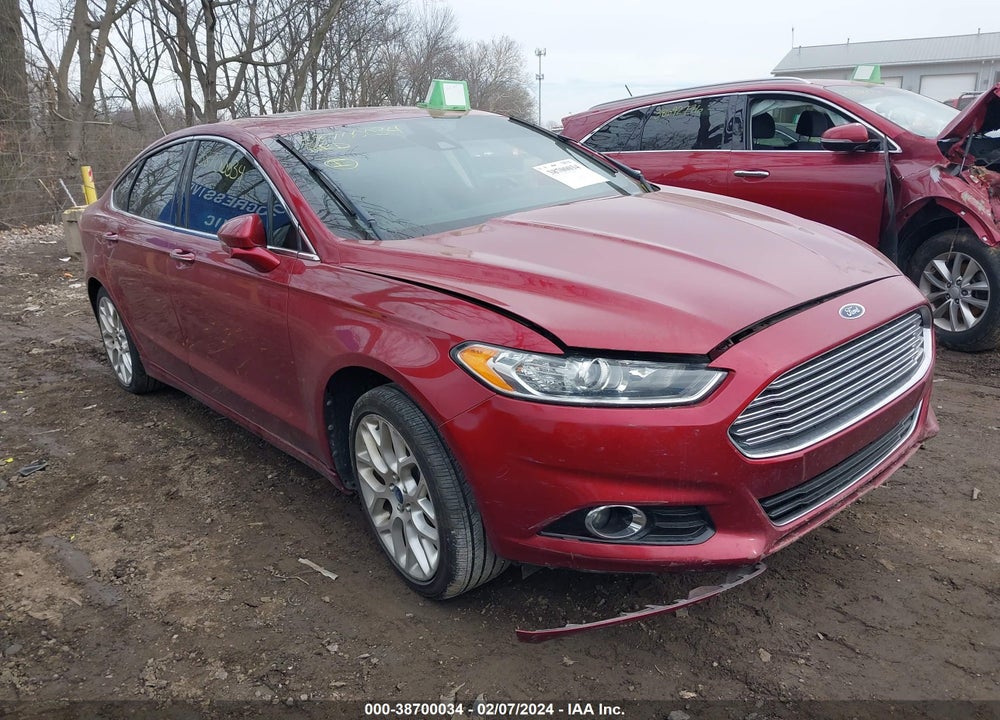 2013 FORD FUSION TITANIUM VIN: 3FA6P0K95DR278289