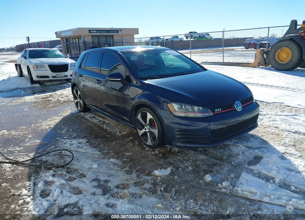 2015 VOLKSWAGEN GOLF GTI 2.0T SE 4-DOOR VIN: 3VW4T7AU2FM071013