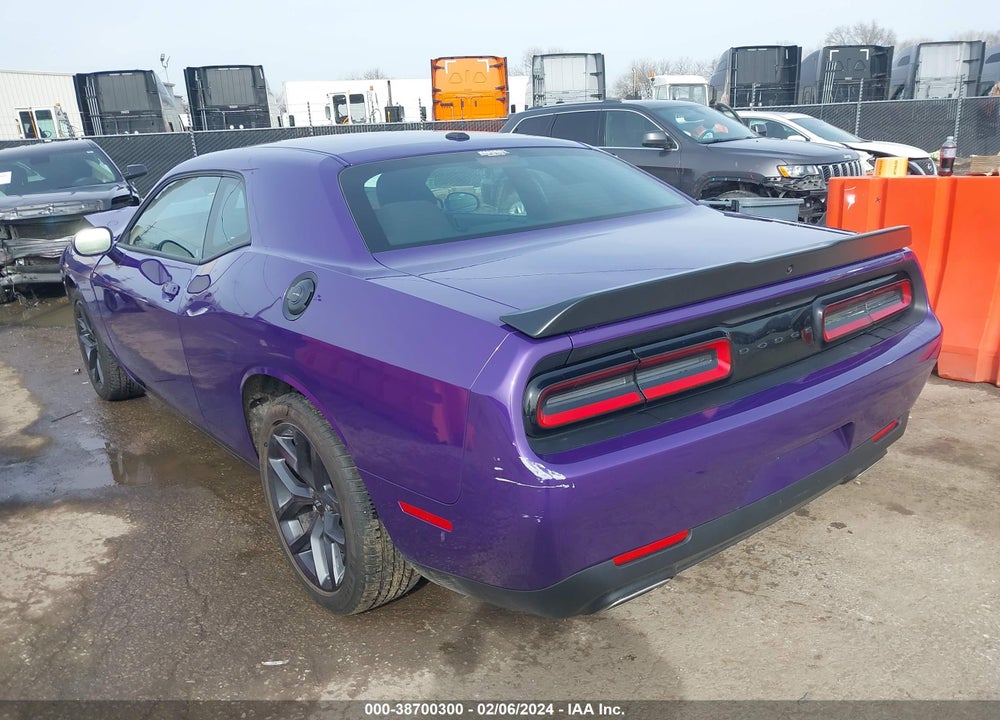 2023 DODGE CHALLENGER SXT VIN: 2C3CDZAG1PH596540