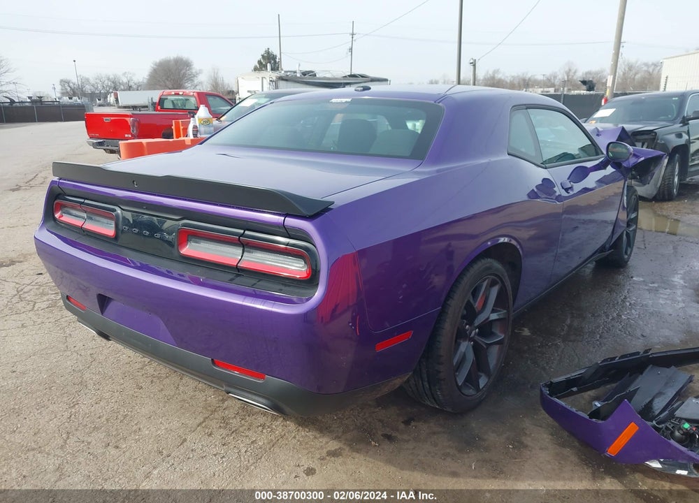 2023 DODGE CHALLENGER SXT VIN: 2C3CDZAG1PH596540