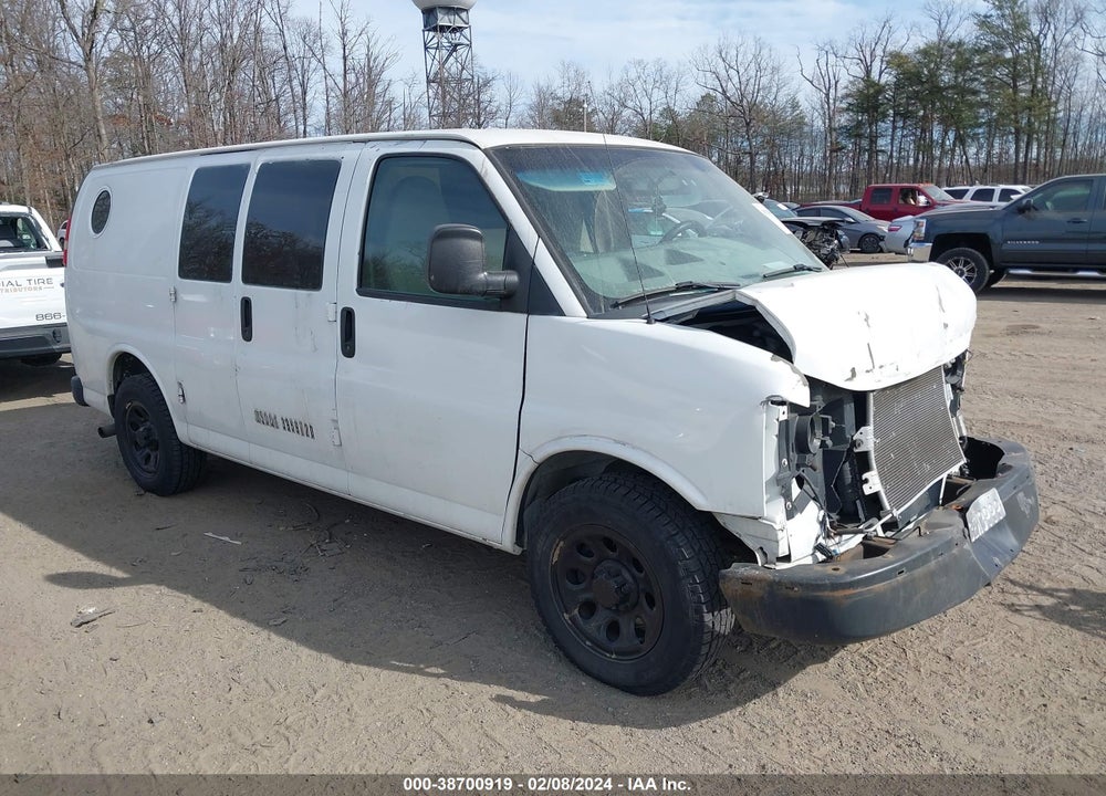 2010 CHEVROLET EXPRESS 1500 WORK VAN VIN: 1GCUGADX6A1131326