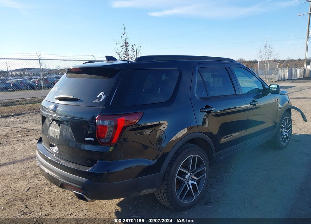 2016 FORD EXPLORER SPORT VIN: 1FM5K8GT9GGC80707