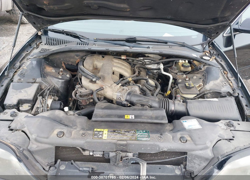 2003 LINCOLN LS PREMIUM VIN: 1LNHM86SX3Y678805