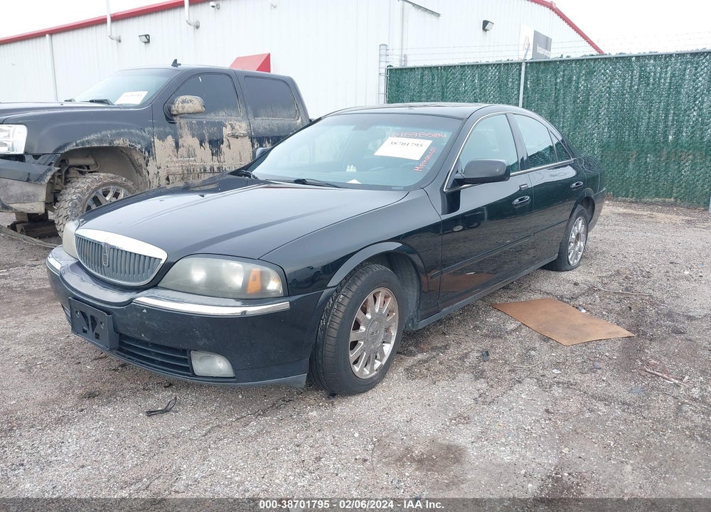 2003 LINCOLN LS PREMIUM VIN: 1LNHM86SX3Y678805