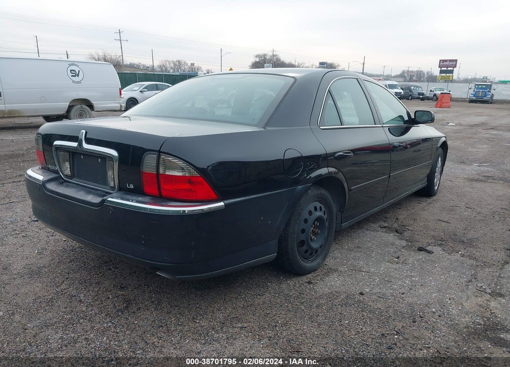 2003 LINCOLN LS PREMIUM VIN: 1LNHM86SX3Y678805