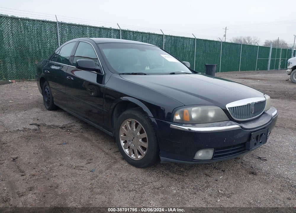 2003 LINCOLN LS PREMIUM VIN: 1LNHM86SX3Y678805