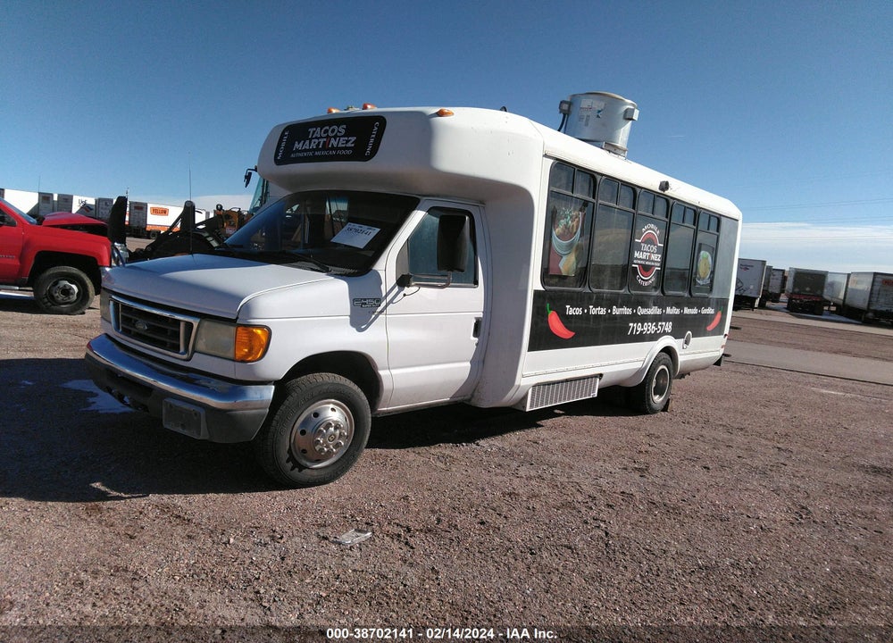 2005 FORD E-450 CUTAWAY STANDARD VIN: 1FDXE45S45HB09972
