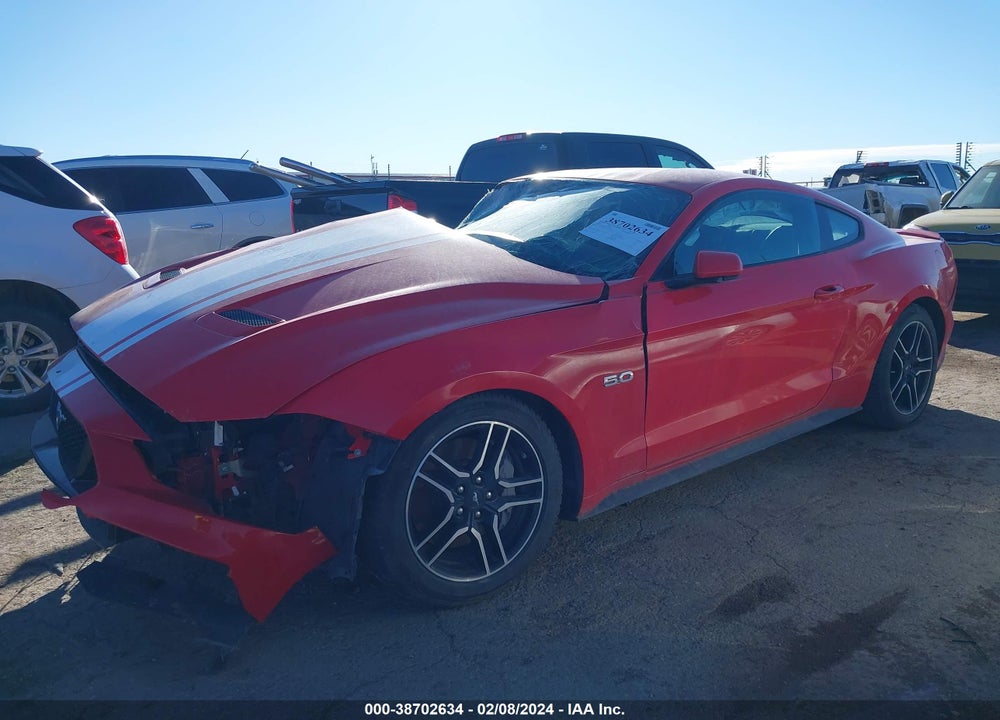 2021 FORD MUSTANG GT PREMIUM VIN: 1FA6P8CF7M5117254
