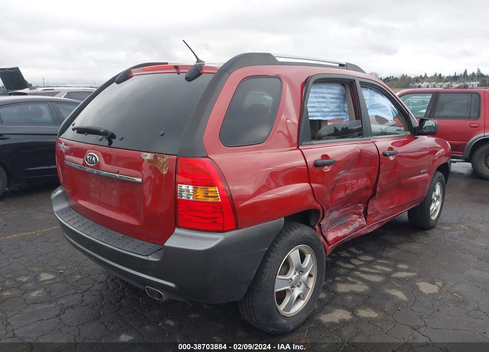 2007 KIA SPORTAGE LX VIN: KNDJE724377427043