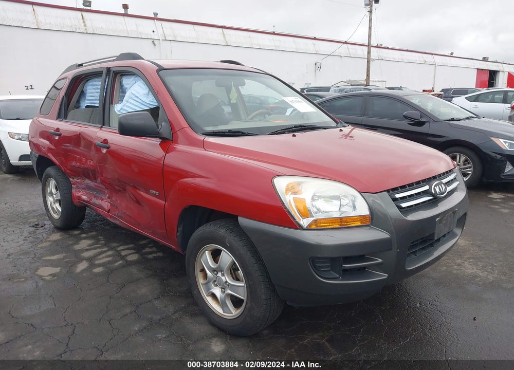 2007 KIA SPORTAGE LX VIN: KNDJE724377427043
