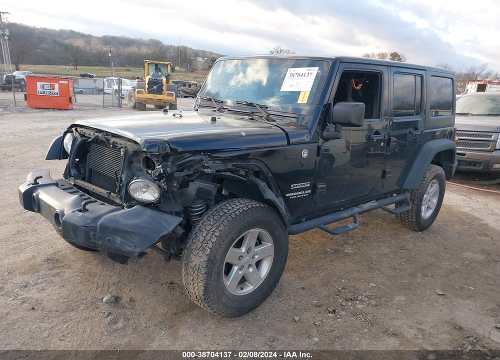 2015 JEEP WRANGLER UNLIMITED SPORT VIN: 1C4BJWDG4FL659559