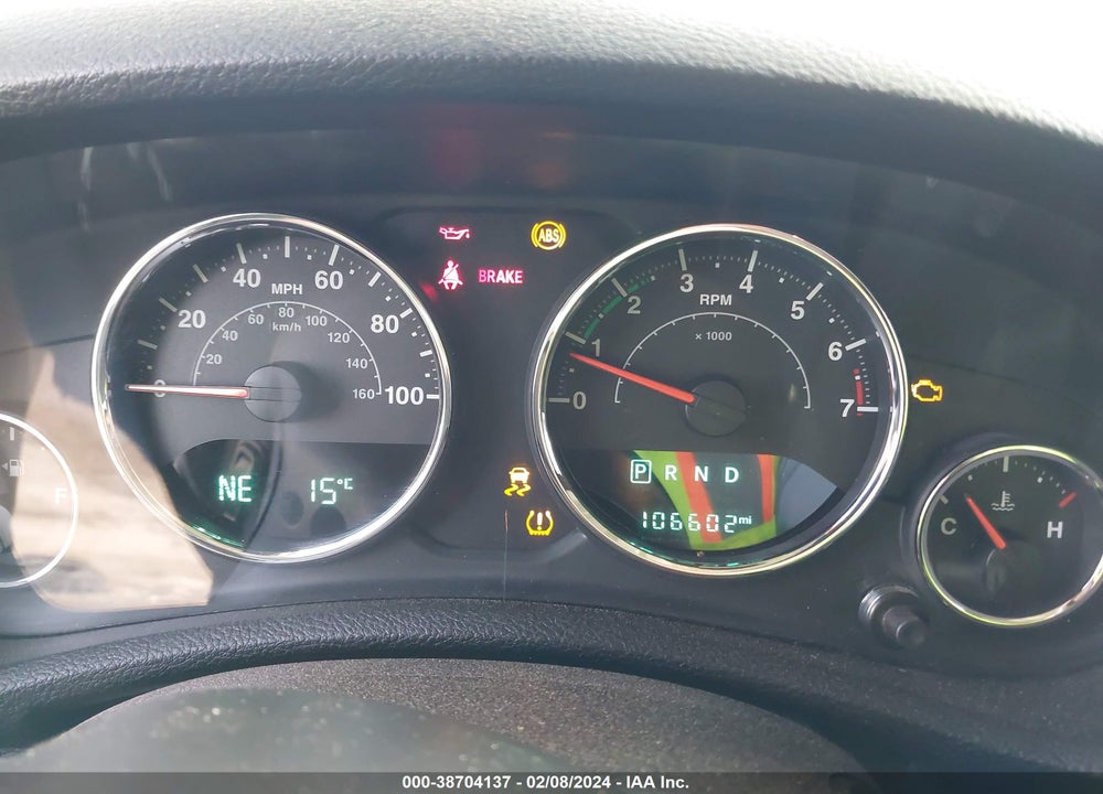 2015 JEEP WRANGLER UNLIMITED SPORT VIN: 1C4BJWDG4FL659559