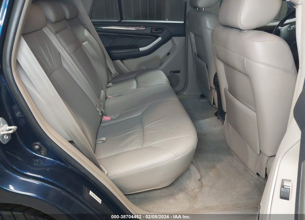 2004 TOYOTA 4RUNNER LIMITED V6 VIN: JTEBU17R048020453