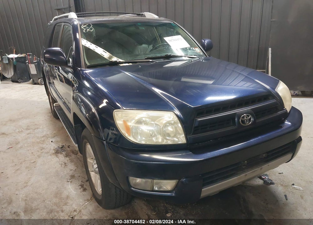 2004 TOYOTA 4RUNNER LIMITED V6 VIN: JTEBU17R048020453