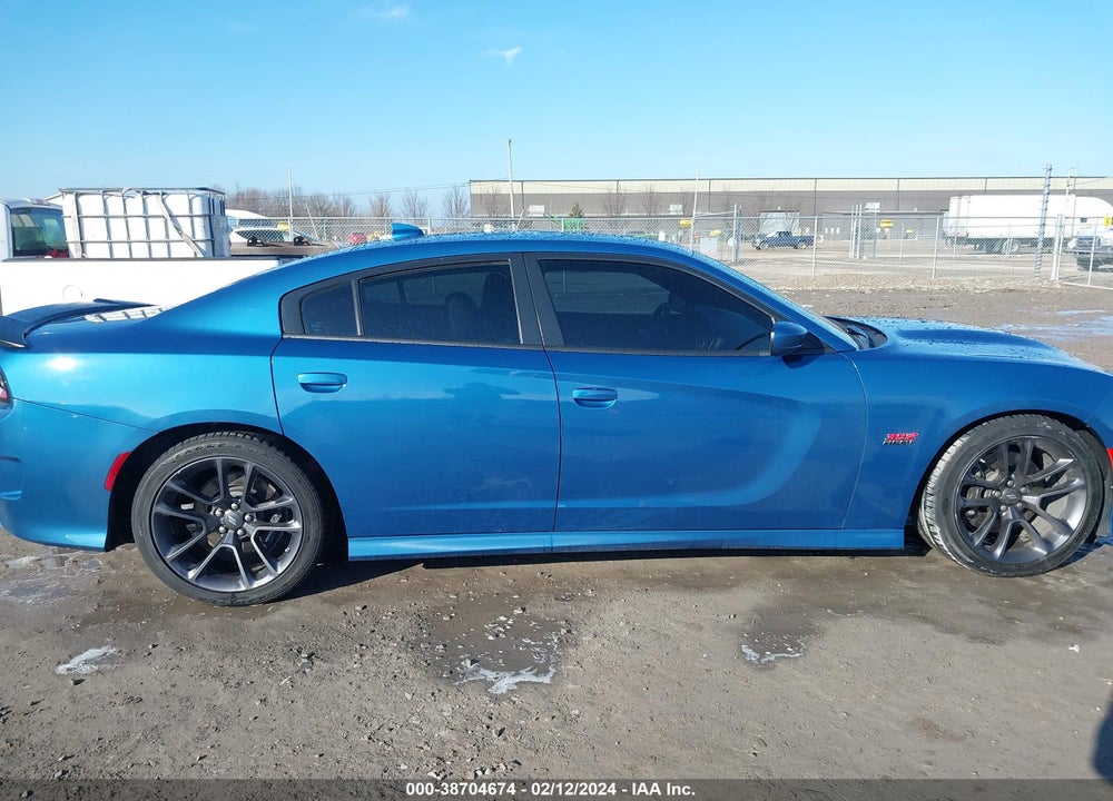 2020 DODGE CHARGER SCAT PACK RWD VIN: 2C3CDXGJ0LH184014