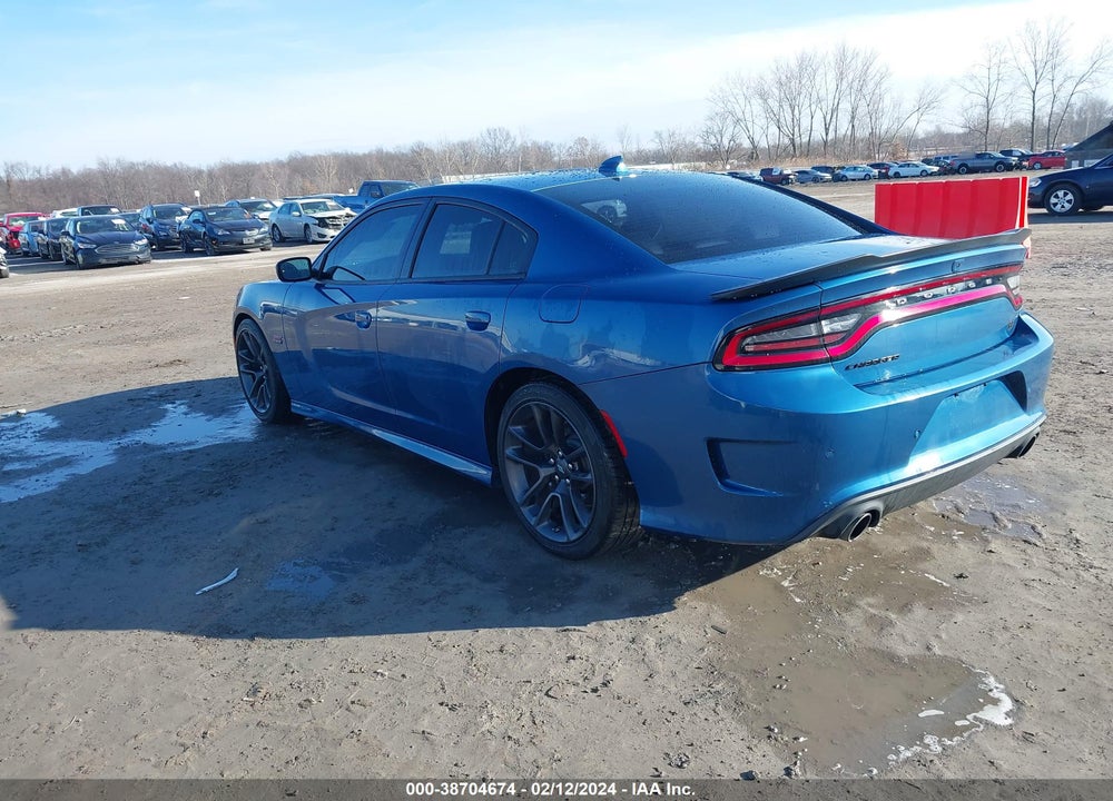 2020 DODGE CHARGER SCAT PACK RWD VIN: 2C3CDXGJ0LH184014