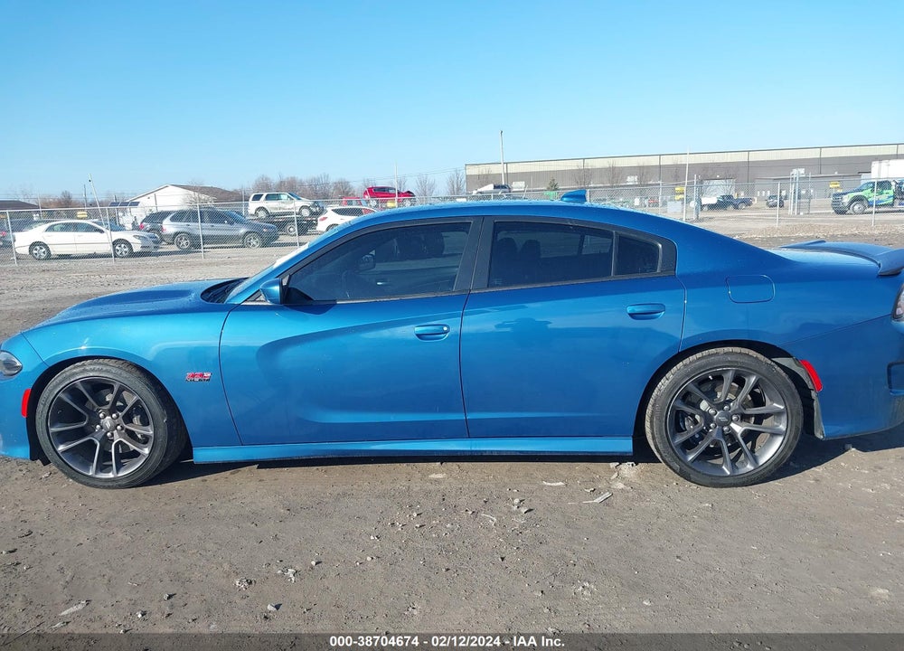 2020 DODGE CHARGER SCAT PACK RWD VIN: 2C3CDXGJ0LH184014