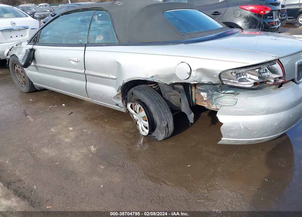 2006 CHRYSLER SEBRING VIN: 1C3EL45X56N154665