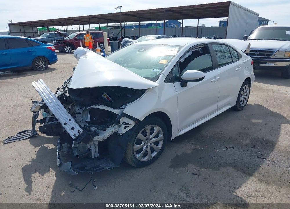 2020 TOYOTA COROLLA VIN: 5YFEPRAE6LP106642