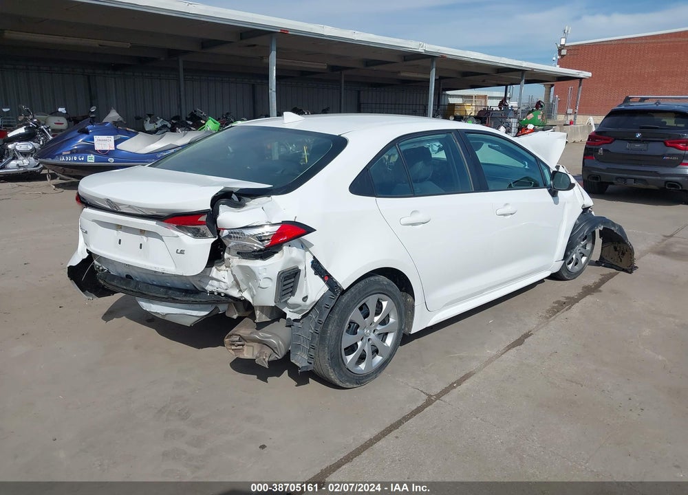 2020 TOYOTA COROLLA VIN: 5YFEPRAE6LP106642