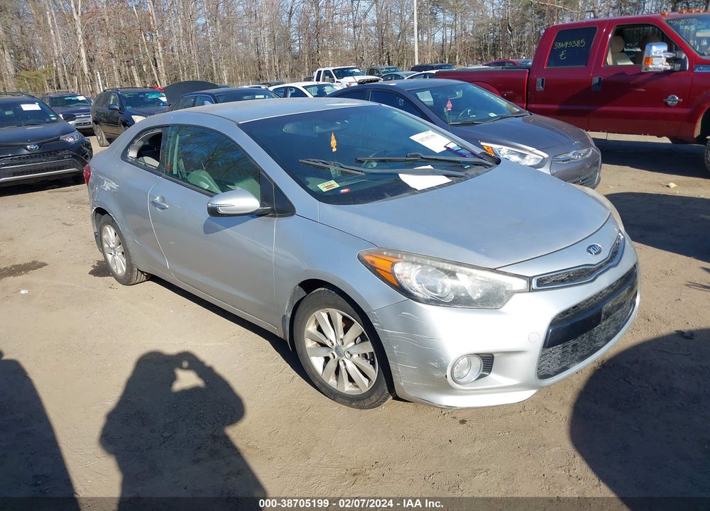 2014 KIA FORTE KOUP EX VIN: KNAFX6A85E5236535