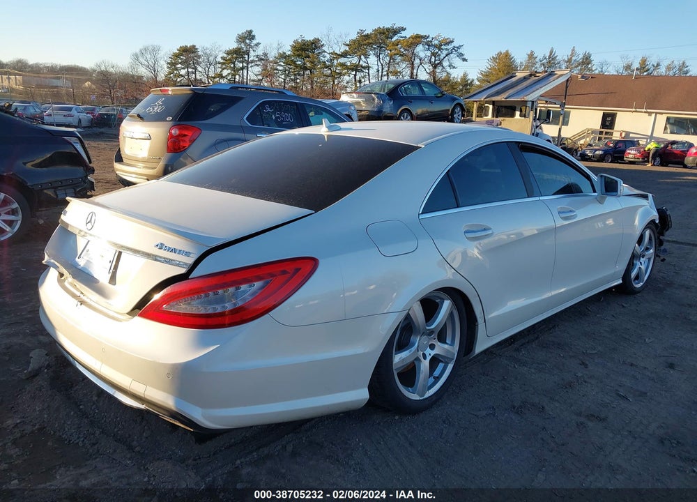 2013 MERCEDES-BENZ CLS 550 4MATIC VIN: WDDLJ9BB7DA067987