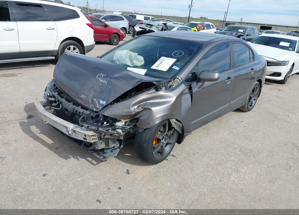 2010 HONDA CIVIC LX VIN: 19XFA1F51AE040497