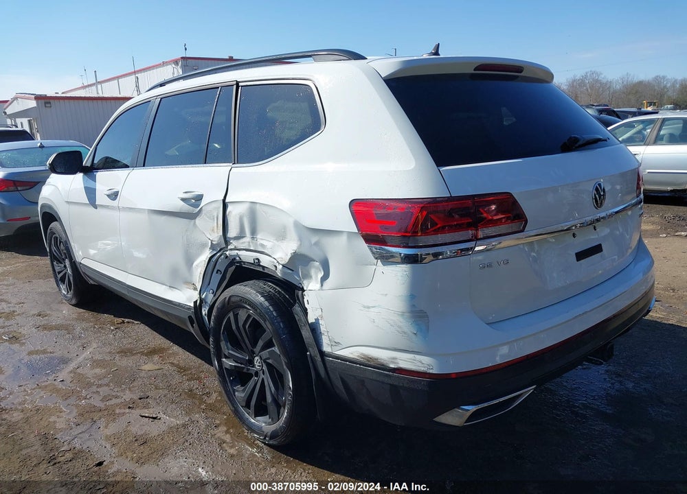 2022 VOLKSWAGEN ATLAS 3.6L V6 SE W/TECHNOLOGY VIN: 1V2HR2CA2NC511559