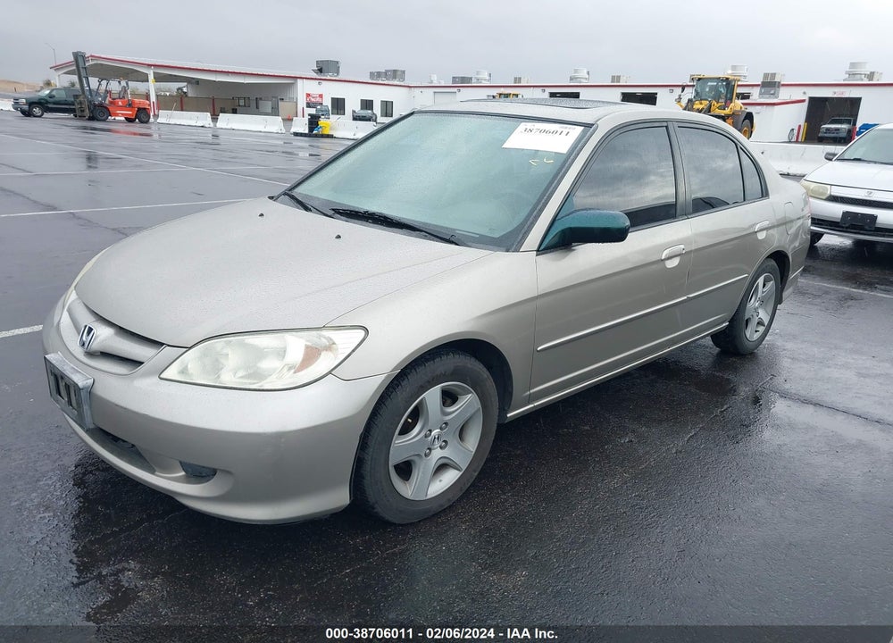 2005 HONDA CIVIC EX VIN: 2HGES26755H553781